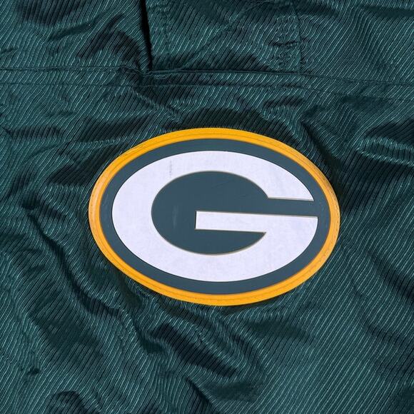 Vintage Green Bay Packers Football NFL Pro Line Starter Hooded Jacket Size Large - Picture 9 of 11